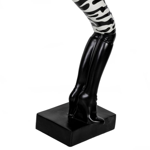 Tasarım Kadın Lambader Zebra