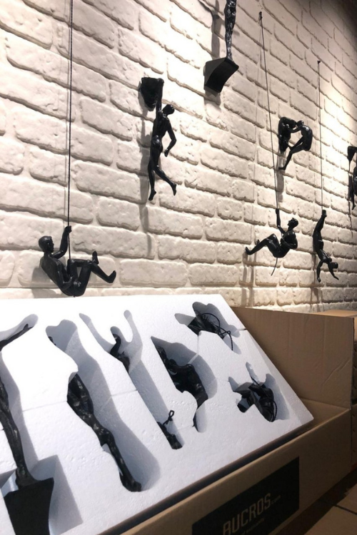 Dağcı Duvar Heykelleri 6'lı Set